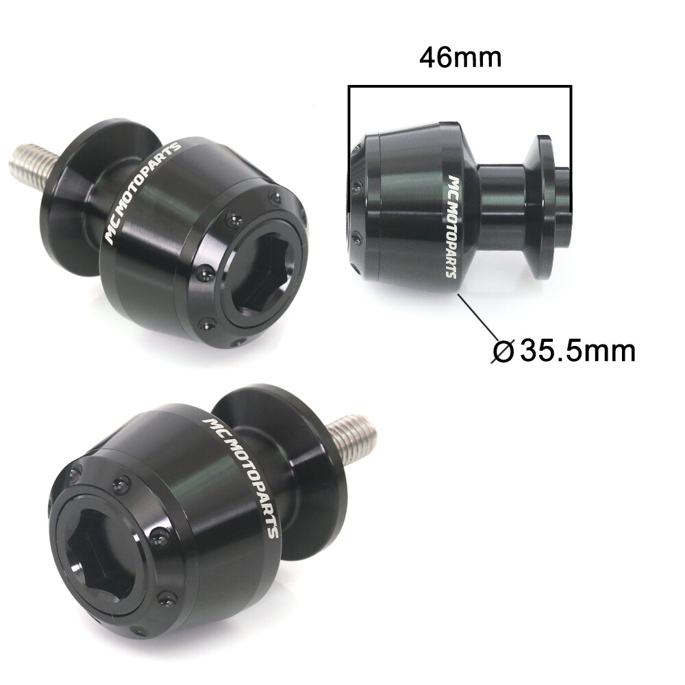 もも様 pom様 Blue M8 Rear Swingarm Spools ATOM For ZX-10R Ninja 11