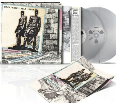 CCCP Treu der Linie ''Mehr als Neu'' 2LP CRYSTAL Vinyl Numbered Limited Ed.