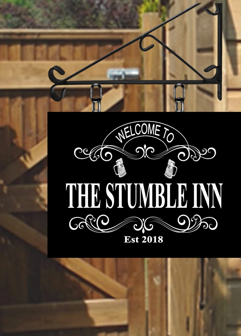 Hanging pub signs deals