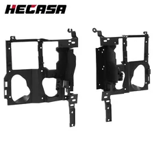 Pair Headlight Mounting Brackets For Chevy Silverado 1500 99-02 GMC Sierra 99-07