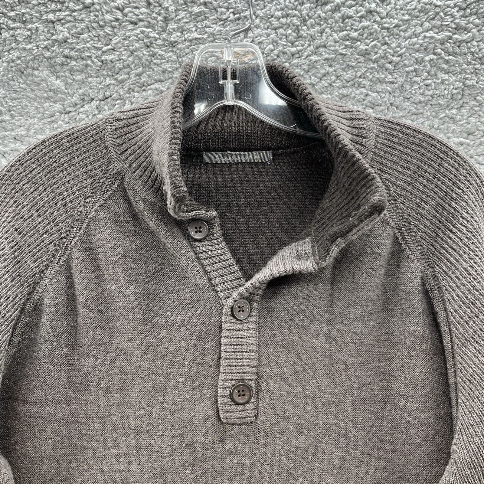 smartwool chunky merino knit casual henley pullover sweater