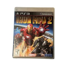Iron man 2 Play station 3 English 2010 Dolby digital teen Marvel 1 player READ
