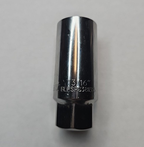 BLUE-POINT BY SNAP ON 3/8" DRIVE 13/16" SPARK PLUG SOCKET 6 PT BLPSPS381316 - Picture 2 of 4