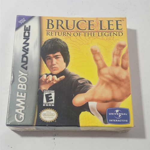 Nintendo Gameboy Advance Bruce Lee Return Of The Legend GBA Game New & Sealed - 第 1/13 張圖片