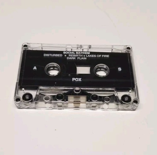 Social Mayhem POX Cassette Tape 1994 Private Press Virginia Rock Metal - Picture 5 of 6
