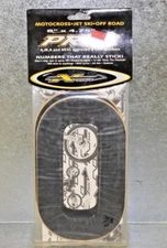 Pros New 3 PCS # "0" Black 8" N Style Moto Numbers Vinyl Numbers Decal Kit NEW