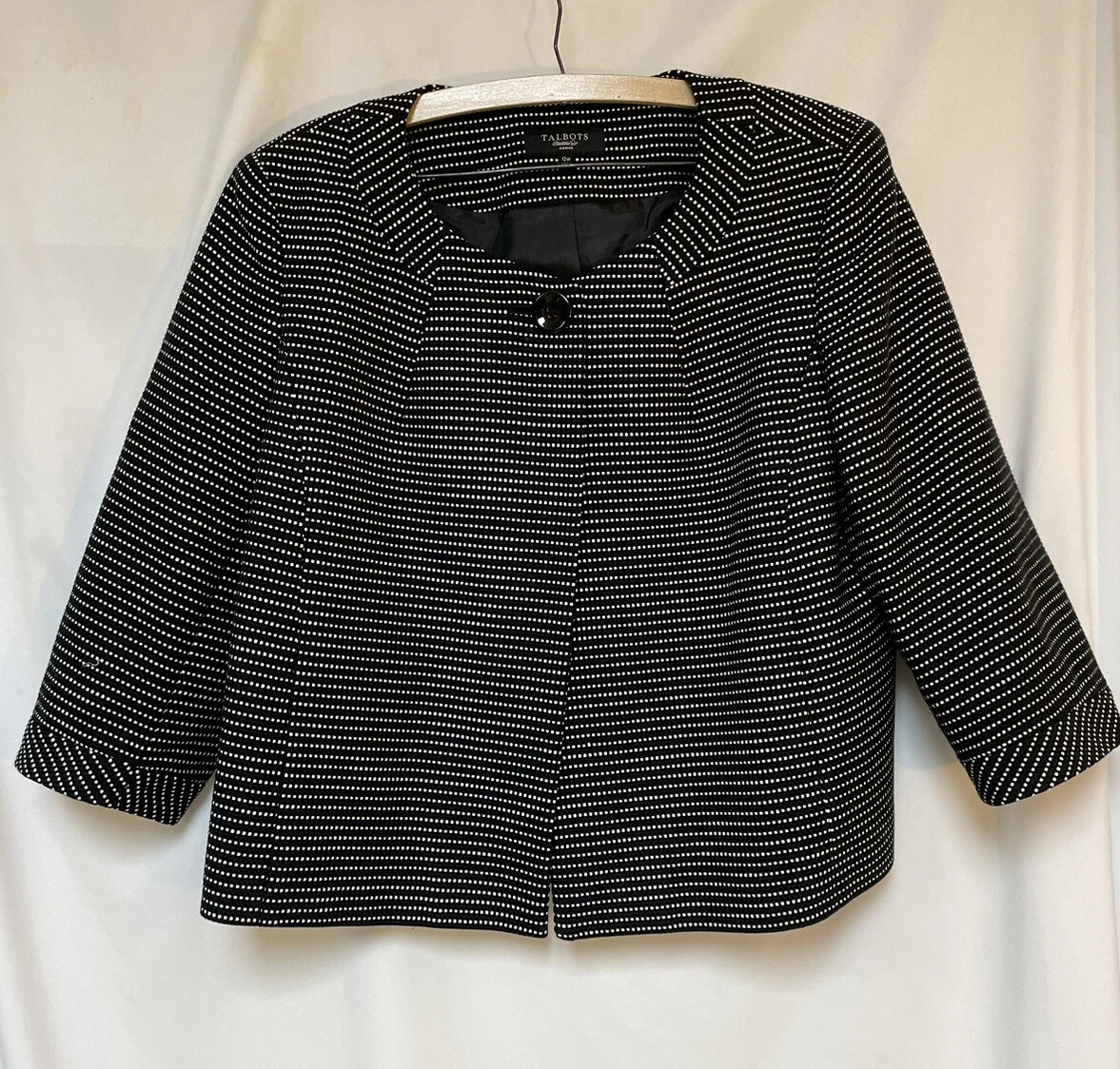 Talbots plus hotsell size blazers