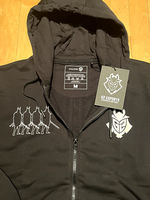 G2 Esports Black Full Zip Hoodie Size Medium New w/ Tags C102 | eBay
