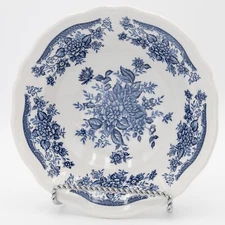 SEARS BLUE CARNATION PLATES BOWLS CUP SAUCER CREAMER SUGAR SERVING BOWL BY PIECE