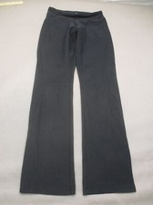 ADIDAS CLIMALITE Size S Womens High Rise Stretch Waist Pull On Track Pants 098