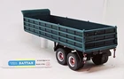 # 1/43 2 AXLE HOLLOW BODY SEMI TRAILER by BATTAX suitable x IXO drives #