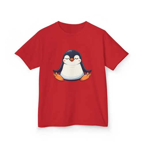 Adorable Penguin Kids Tee, Fun Gift for Children, Casual Wear, Birthday Party - Picture 40 of 41