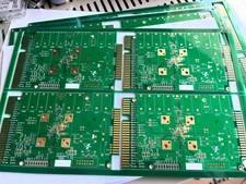 New Old Stock Production Fairchild PCB Board F54510 3x5 Gold fingers Sheet