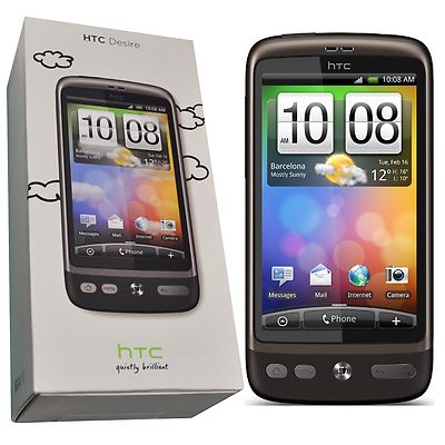 BNIB HTC Desire A8181 512MB Bravo Brown Factory Unlocked 3G 2G GSM