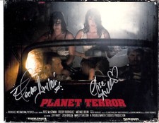 Planet Terror Electra Avellan & Elise Avellan Signed 8"x10" Autograph Photo