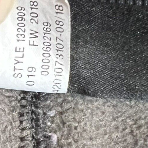 Under Armour Coldgear Fleece Open Sweatpants Loose Fit Charcoal Women's Size M thumbnail 7