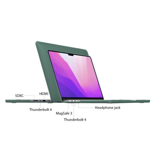 Funda IBENZER para MacBook Pro 14 2025-2021 16 pulgadas M4 M3 M2 M1 A3112 A2918 A2991 - Imagen 47 de 96