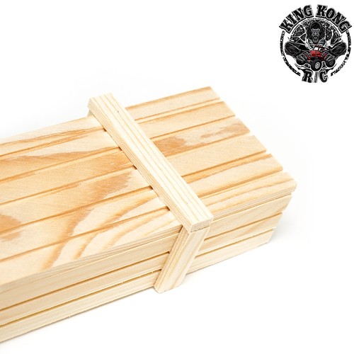 Wooden Bed Storage /Battery Box for 1/12 Soviet ZIS-150/151 RC Car Crawler Truck - Picture 4 of 6