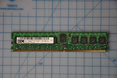 IBM 1GB DDR2-533 PC4200 ECC Server Memory Module 12R8546