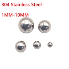 304 Stainless Steel Ball Dia 1mm-10mm High Precision Bearing Balls Smooth Ball