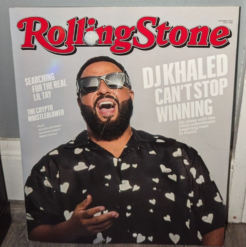 Rolling Stone magazine #1382 December 2023 DJ Khaled