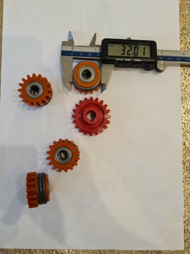 Kemppi Mig welder wire feed rollers ( set of 5) - Picture 3 of 8