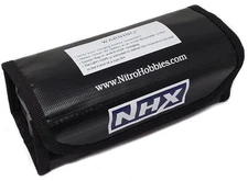 NEW NHX RC Fireproof Lipo Battery Safety Charge Sack Bag 185x75x60mm