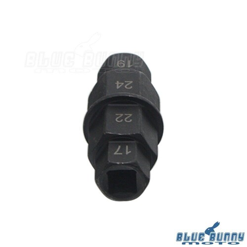 17mm-24mm Front Wheel Axle Hex Spindle Driver Removal Tool Wrench For Kawasaki - Bild 12 von 12