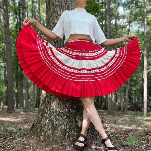1950s 1960s Patio Skirt 