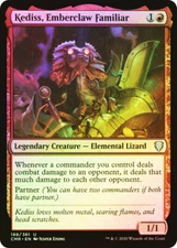MTG FOIL Kediss, Emberclaw Familiar  - Commander Legends #188