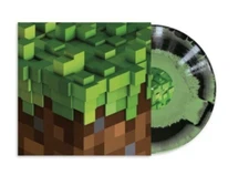 Minecraft Volume Alpha C418 Green & Black Emerald Ore Swirl x/3000 IN HAND
