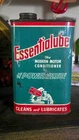 Vintage 1940s-1950s ESSENTIALUBE MOTOR OIL-32 Oz Metal Can, Full NOS