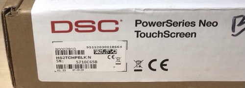 Pantalla táctil DSC HS2TCHPBLKN PowerSeries Neo - Nueva - Imagen 4 de 4