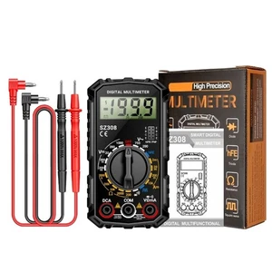 Multimètre de voltmètre numérique professionnel ammètre multi-testeur UK