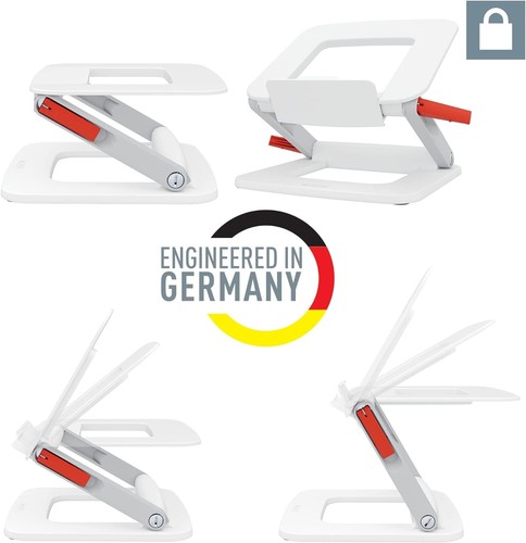 Leitz höhenverstellbarer Laptopständer mit mehreren Winkeln, für 13“ - 15“ Lapto - Photo 2/7