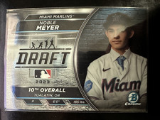 Noble Meyer 2023 Bowman Draft Bowman Draft Night #BDN-3