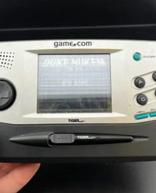 Tiger Game.com Console W/Duke nukem 3d & Henry Works Has Some Issues SEE DISC.