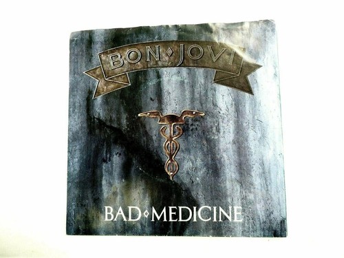 Bon-Jovi Bad Medicine / 99 In The Shade 45RPM 1988 Mercury 870 657-7 - Picture 1 of 6