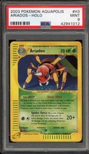 Pokemon Ariados Aquapolis Holo Rare #H3 PSA 9 Mint on eBay