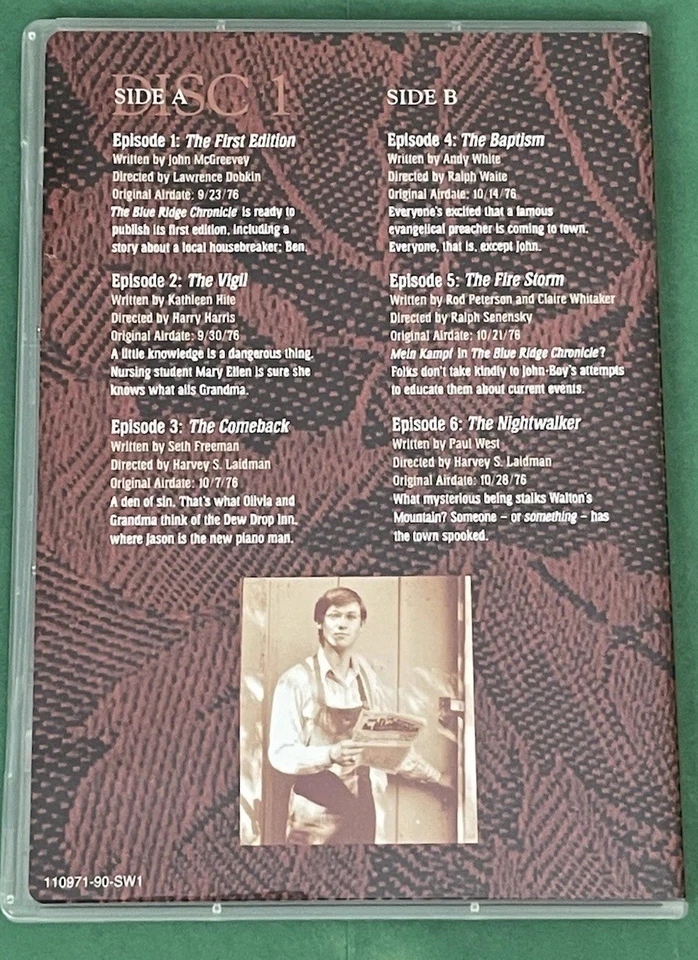 THE WALTONS The Complete Fifth Season (DVD BOX SET) LIKE NEW NTSC 1 - Image 4 of 4
