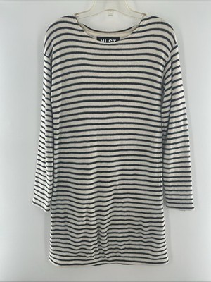NLST F/W15 Women s Size S Lined Sweater Dress Striped Long Sleeve 028