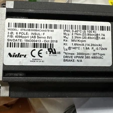 Nidec Unlimited 3000rpm