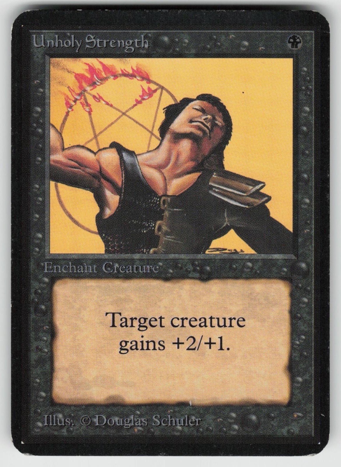 Unholy Strength Alpha Edition Common MAGIC: THE GATHERING