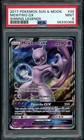 2017 Pokemon SM Shining Legends Mewtwo GX #39 PSA 9 MINT