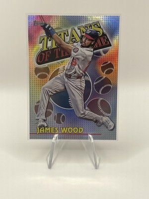 2026 Topps Series 1 Titans of the Game James Wood Washington Nationals #TOG-15