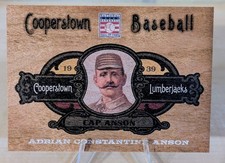 2013 Panini Cooperstown Collection - Cooperstown Lumberjacks Cap Anson #2