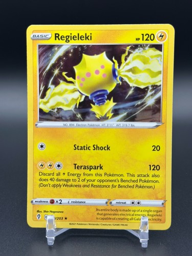Pokemon SWSH07: Evolving Skies - Regieleki 060/203 Holo Rare