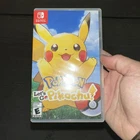 Pokemon Let's Go Pikachu! Nintendo Switch 2018! Look at photos for damage.