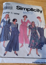Simplicity EasyTo Sew 8480 Misses Pull On Pants, Skirt and Top Size WW 18-24
