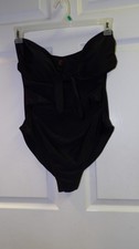 NWOT Frederick's of Hollywood Strapless Swimsuit Large L Cutout Retail 79